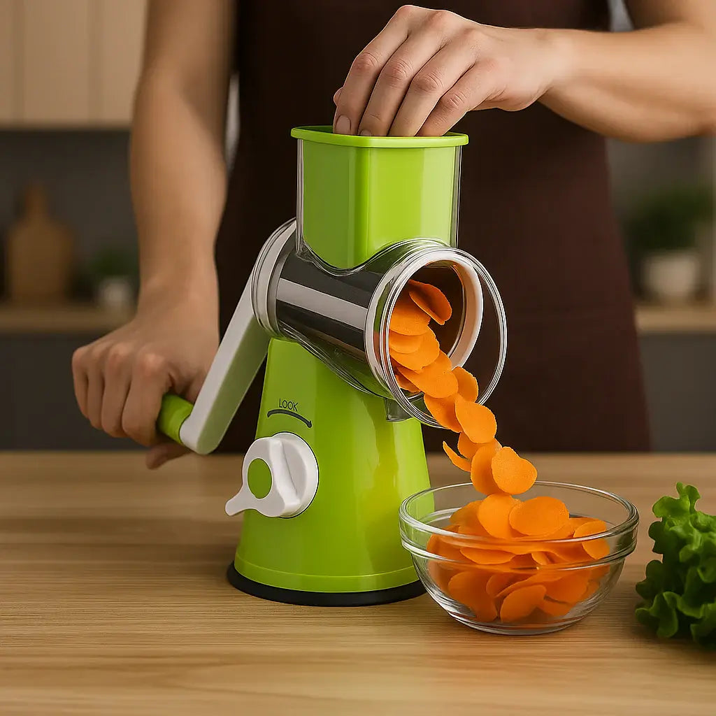Rallador y Cortador de Verduras